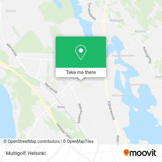 Multigolf map