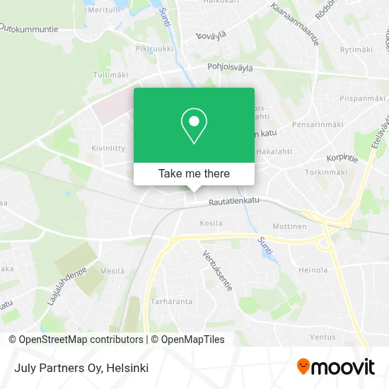 July Partners Oy map
