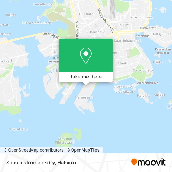 Saas Instruments Oy map