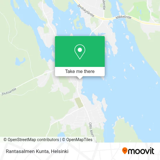 Rantasalmen Kunta map
