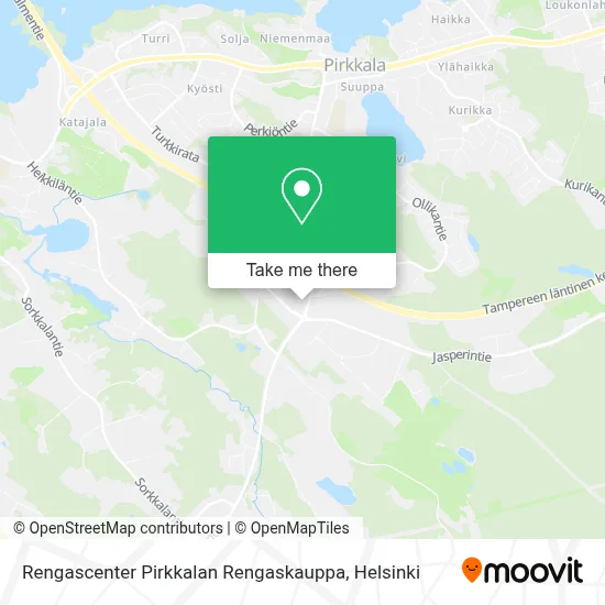 Rengascenter Pirkkalan Rengaskauppa map
