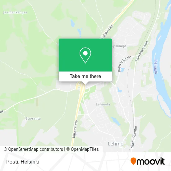 Posti map
