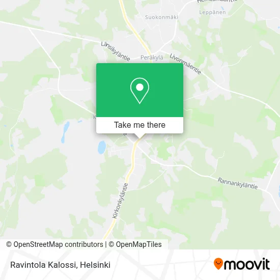 Ravintola Kalossi map