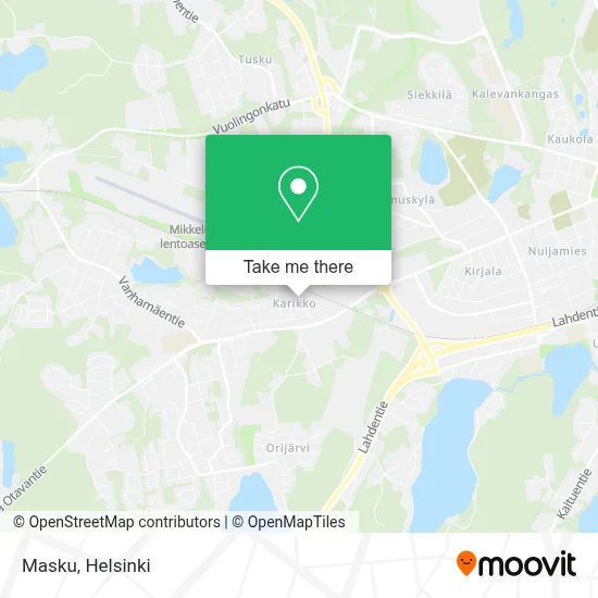 Masku map