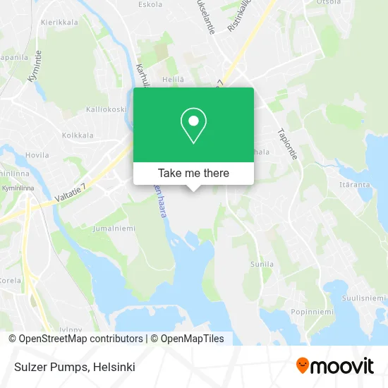 Sulzer Pumps map