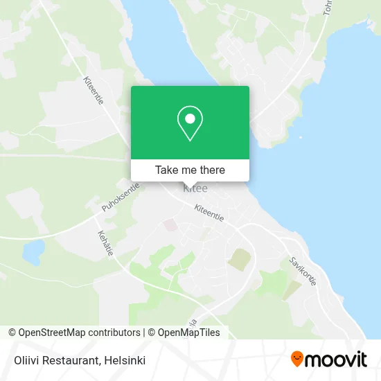 Oliivi Restaurant map