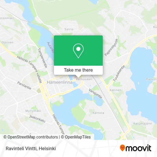 Ravinteli Vintti map