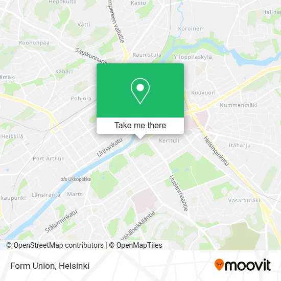 Form Union map