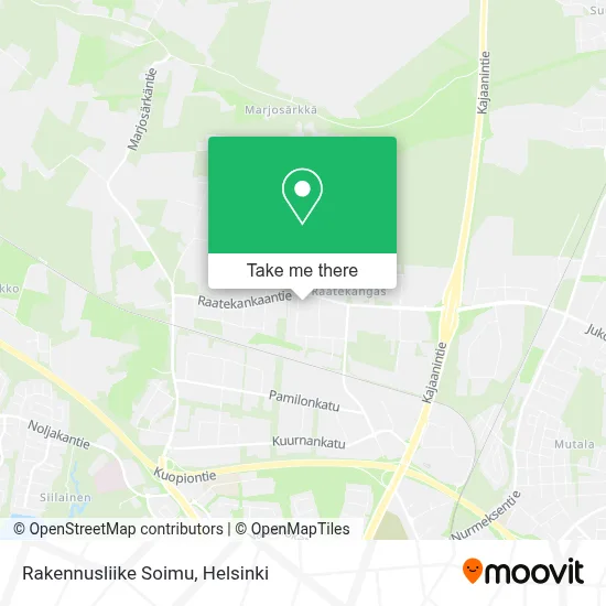 Rakennusliike Soimu map