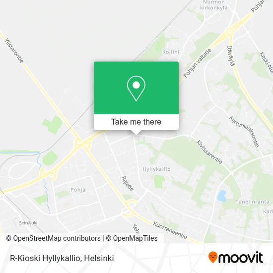 R-Kioski Hyllykallio map