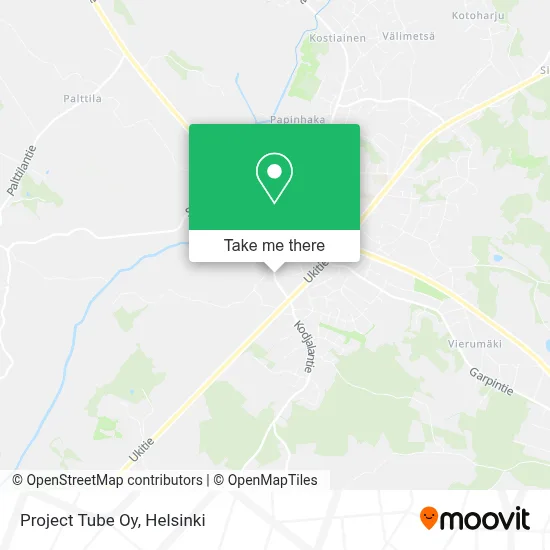 Project Tube Oy map