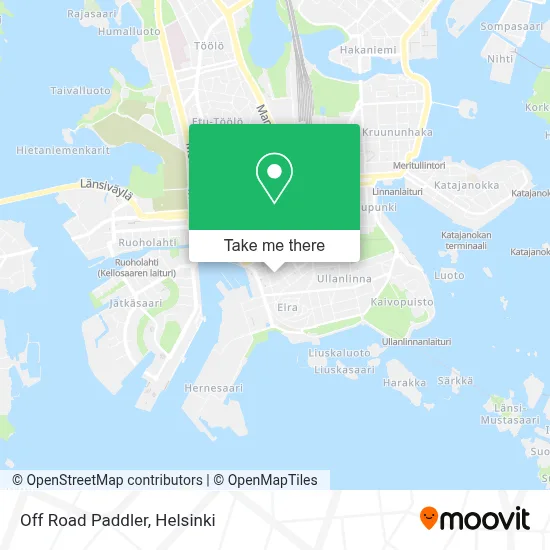 Off Road Paddler map