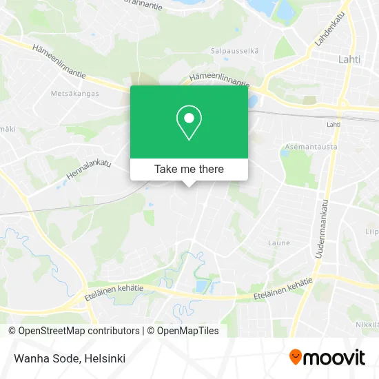 Wanha Sode map
