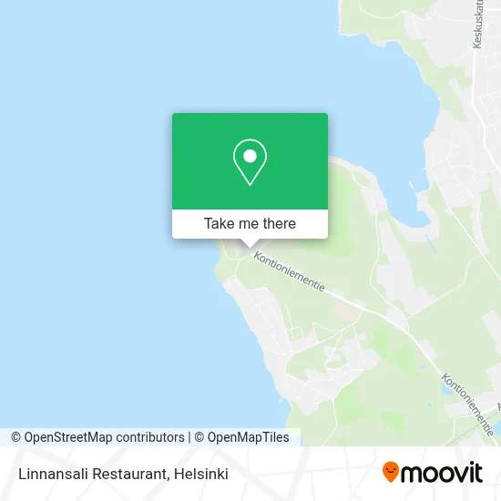 Linnansali Restaurant map