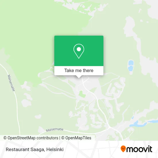 Restaurant Saaga map