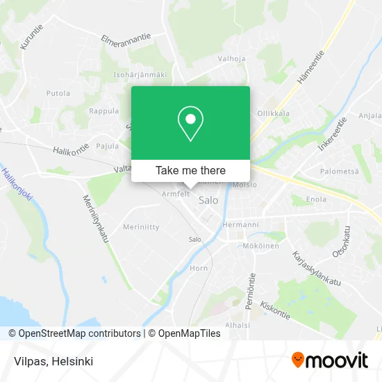 Vilpas map