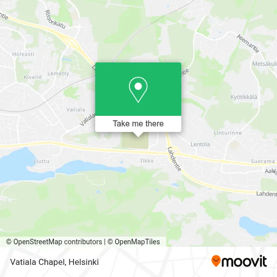 Vatiala Chapel map