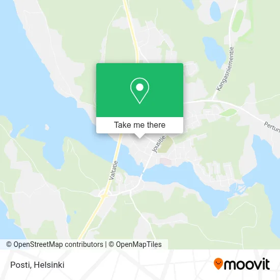 Posti map