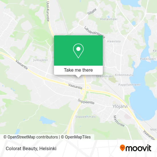 Colorat Beauty map