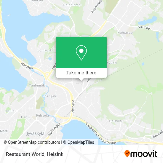 Restaurant World map
