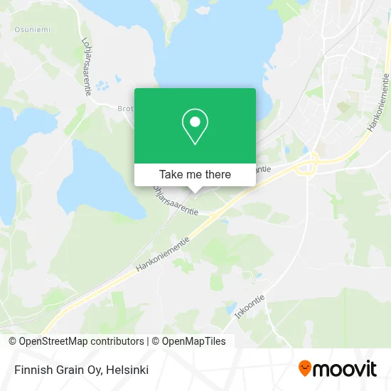 Finnish Grain Oy map