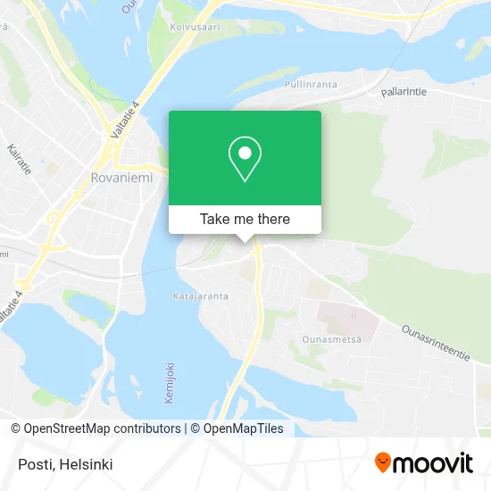 Posti map