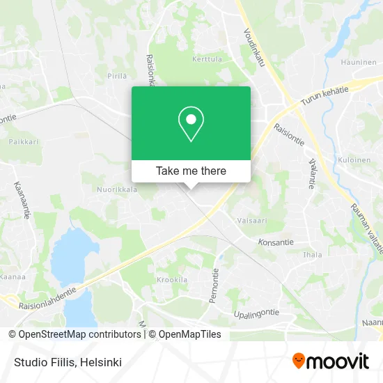 Studio Fiilis map