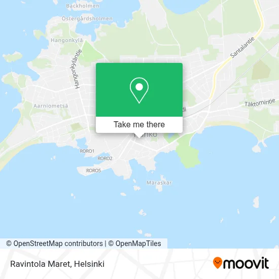 Ravintola Maret map