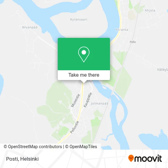Posti map