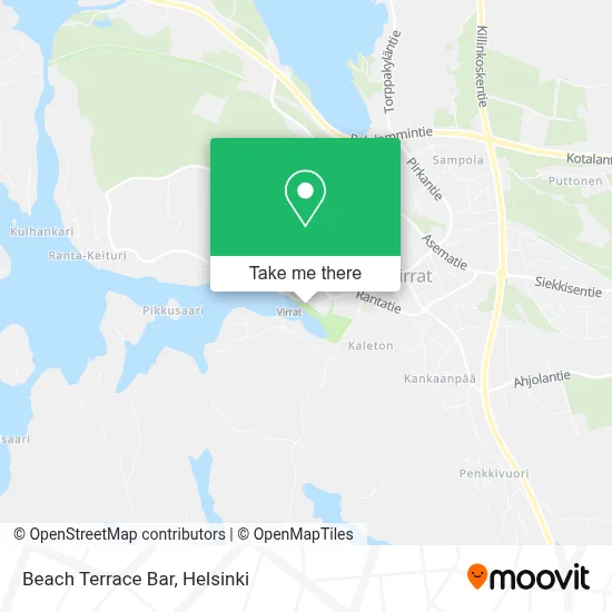 Beach Terrace Bar map