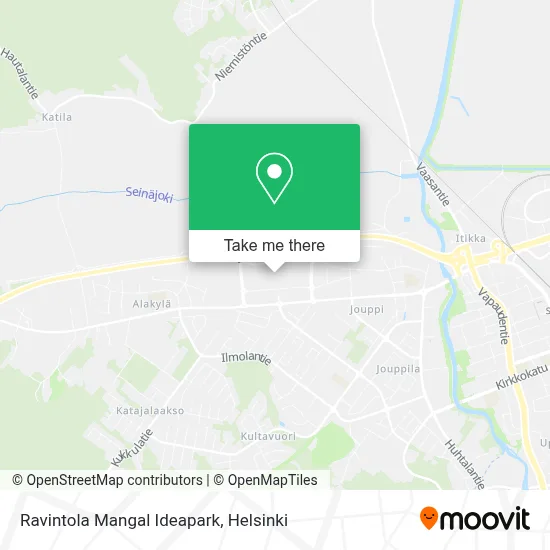 Ravintola Mangal Ideapark map