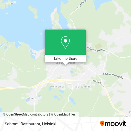 Sahrami Restaurant map