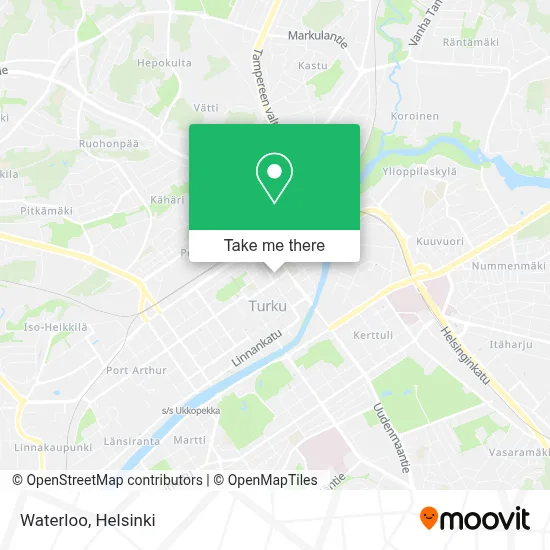 Waterloo map