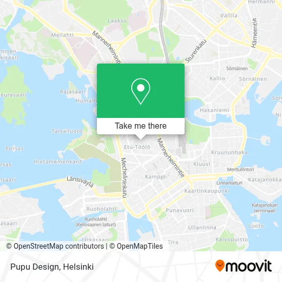 Pupu Design map