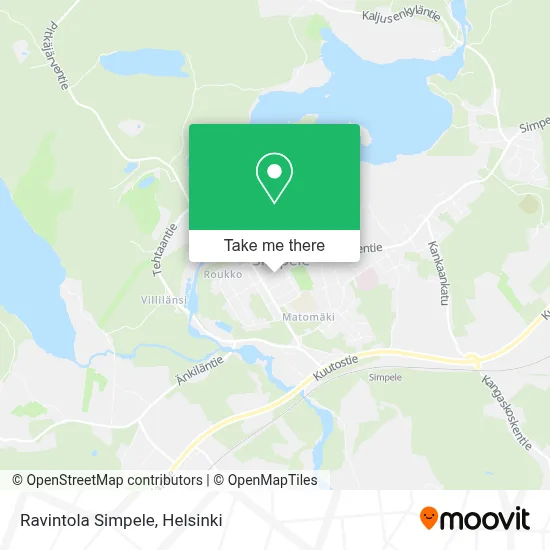 Ravintola Simpele map