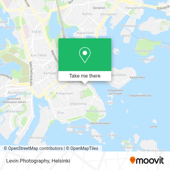 Levin Photography map