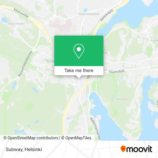 Subway map