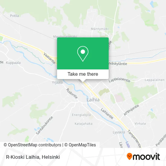 R-Kioski Laihia map