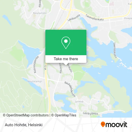 Auto Hohde map