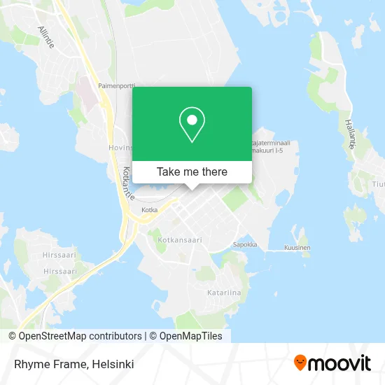 Rhyme Frame map