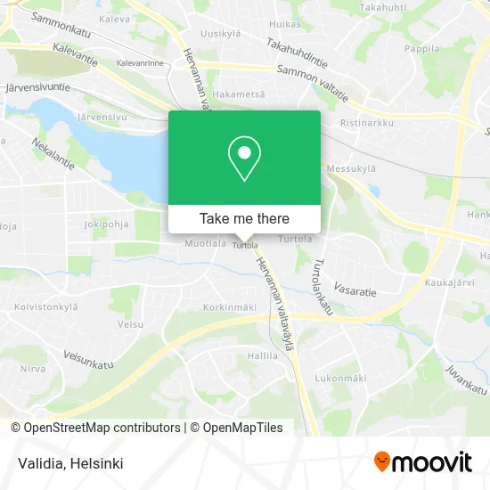 Validia map