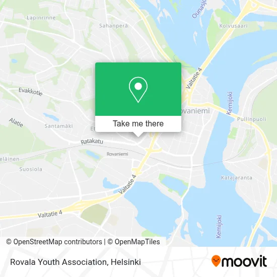 Rovala Youth Association map