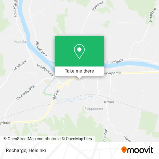 Recharge map