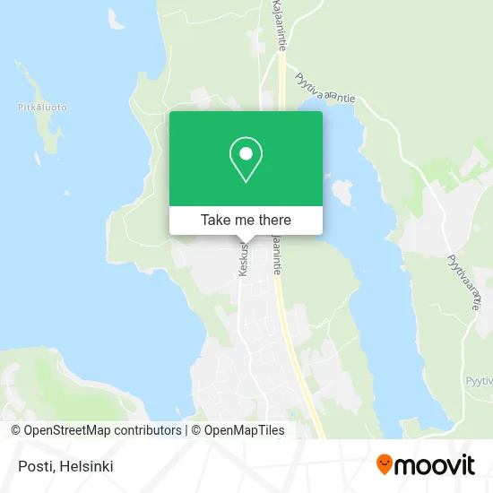 Posti map