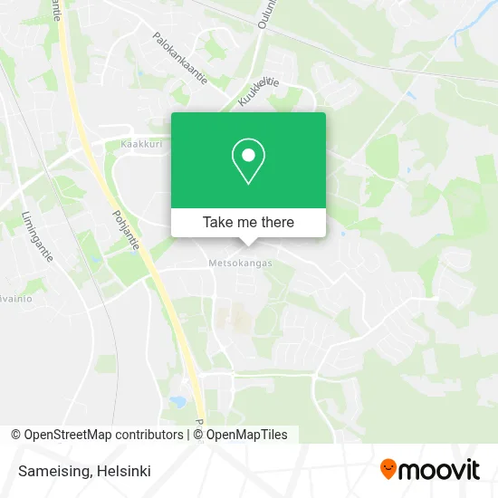 Sameising map