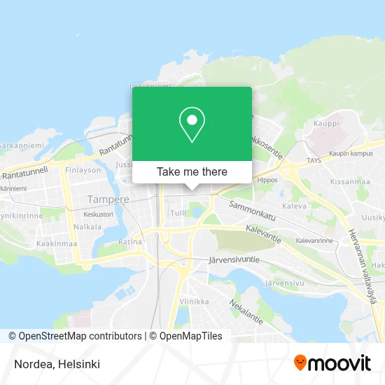 Nordea map