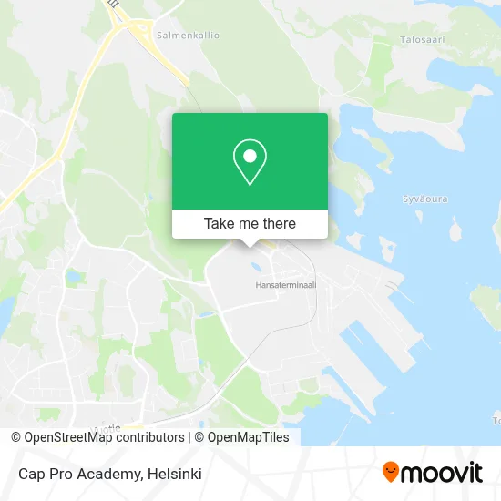 Cap Pro Academy map