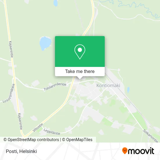 Posti map