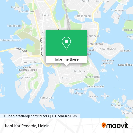 Kool Kat Records map
