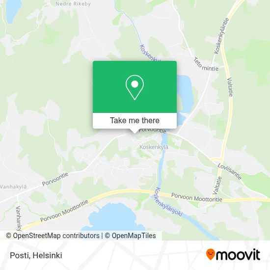 Posti map